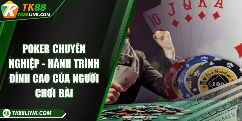 Poker chuyên nghiệp - Hành trình đỉnh cao của người chơi bài